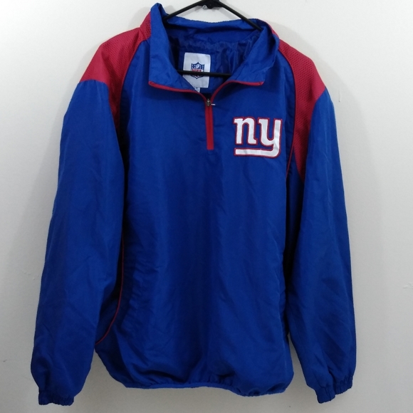 Ny Giants Pullover Windbreaker 